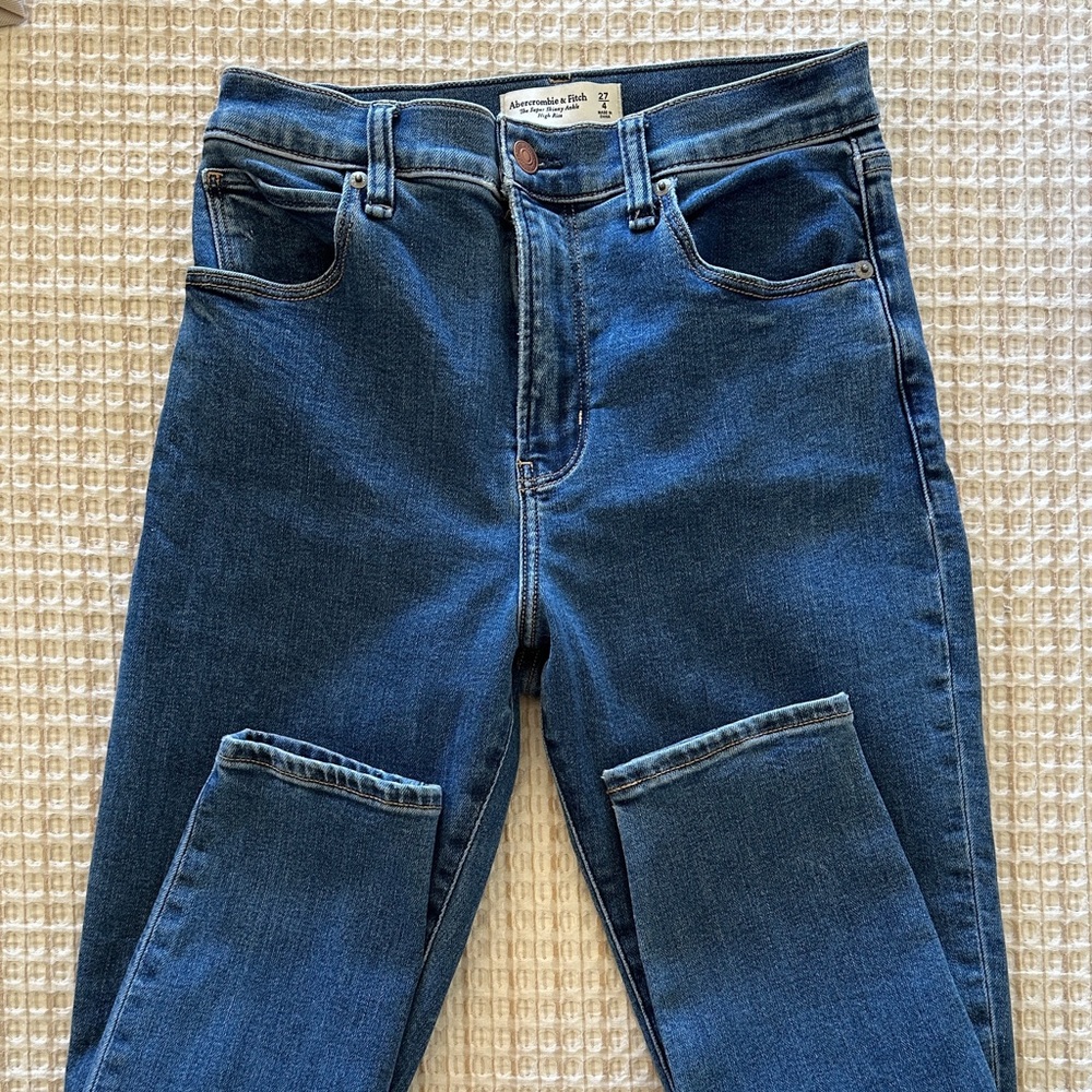 Skinny Ankle Jeans High Rise